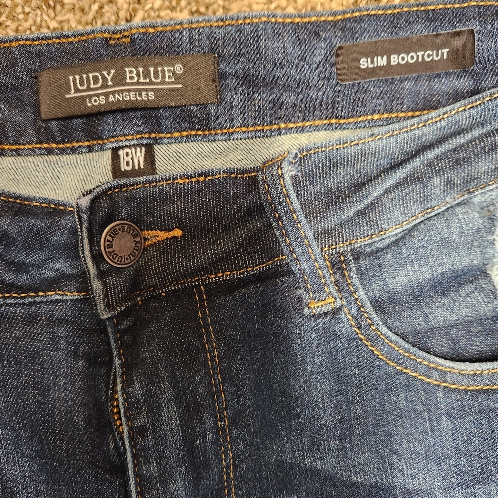 Judy Blue Slim Bootcut Jeans, size 18w